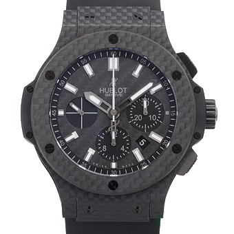 HUBLOT ウブロ ビッグバン コピー 301.QX.1724.RX カーボン ブラック クロノグラフETA7750搭載